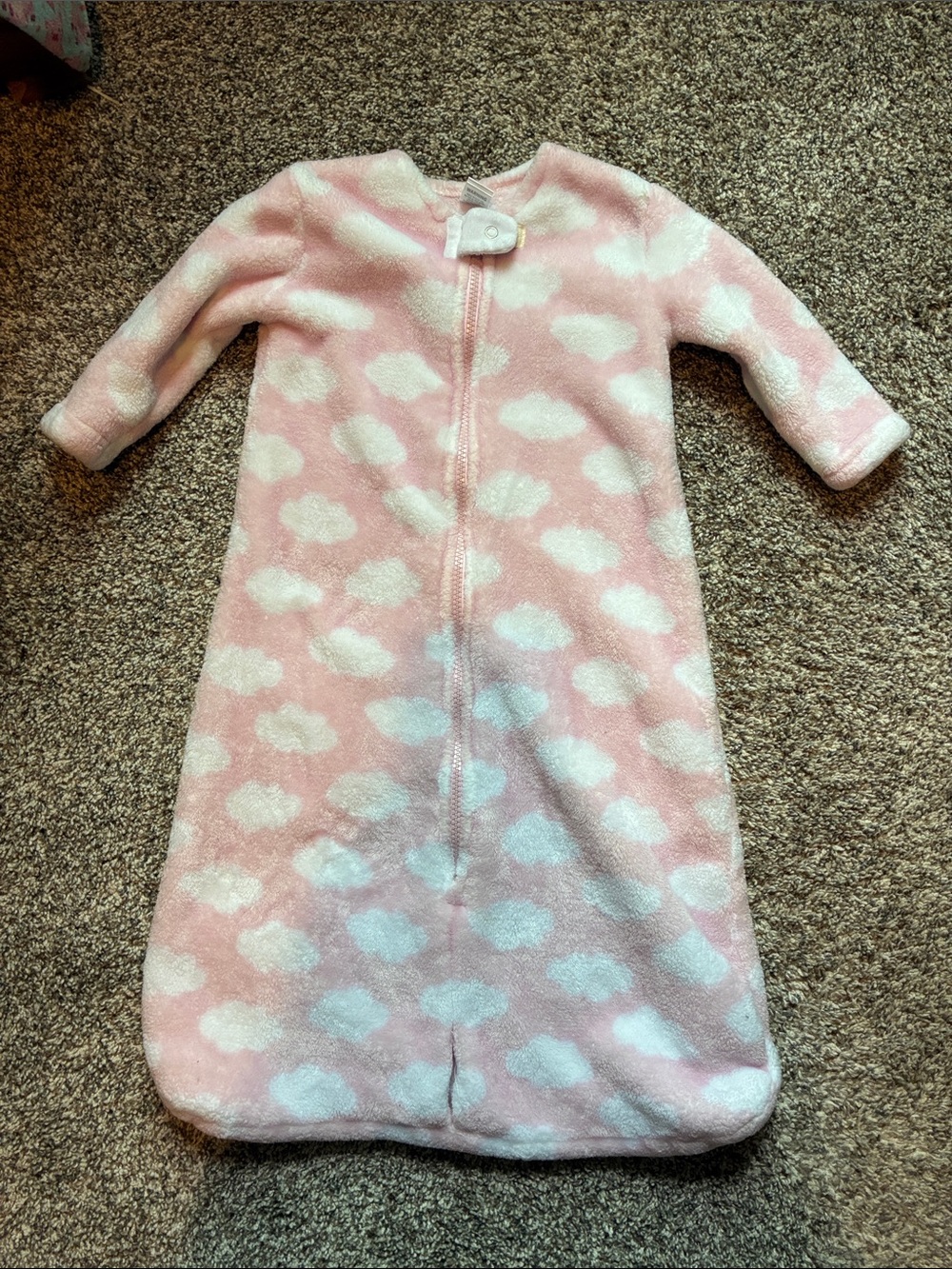 Hudson Baby Pink Cloud Sleep Sac